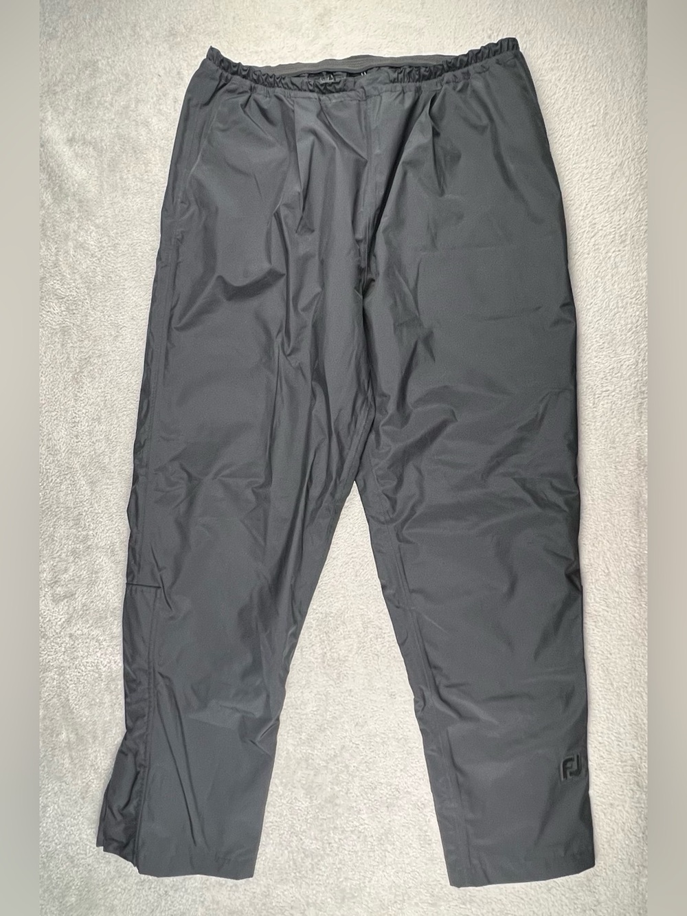Dryjoys by Footjoy Rain Pants Mens Size Large Black Waterproof Golf Performance